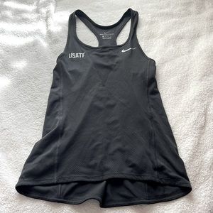 Gray Nike USATF tank